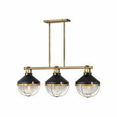 Hinkley Crew Chandelier - Heritage Brass - 4846HB Hinkley Crew Chandelier - Heritage Brass - 4846HB