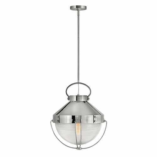 Hinkley Crew Chandelier - Polished Nickel - 4844PN