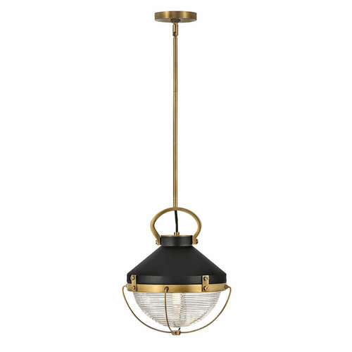 Hinkley Crew Pendant - Heritage Brass - 4847HB