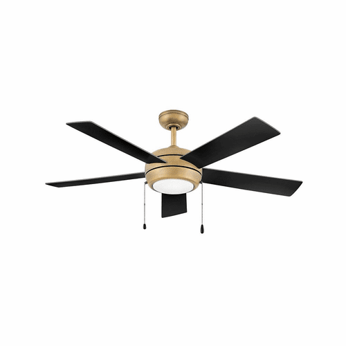 Hinkley Croft 52" LED Ceiling Fan - Heritage Brass - 904052FHB-LIA