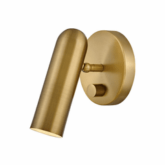 Hinkley Dax Small LED Wall Sconce - Heritage Brass - 32372HB