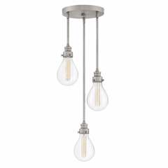 Hinkley Denton Pendant Pan - Pewter - 3263PW