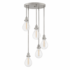 Hinkley Denton Pendant Pan - Pewter - 3265PW