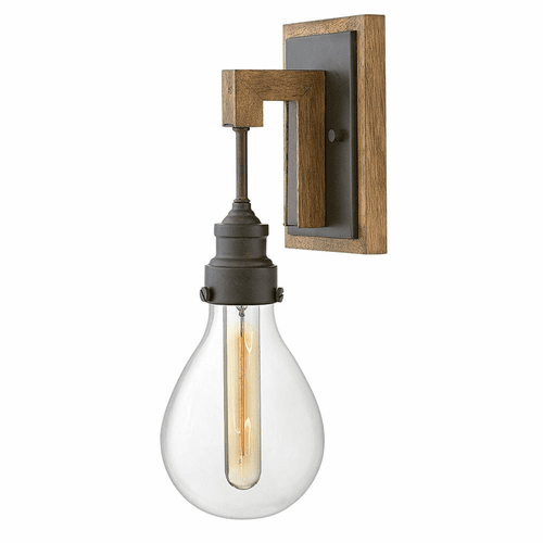 Hinkley Denton Wall Sconce - Industrial Iron - 3260IN