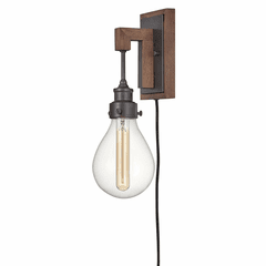 Hinkley Denton Wall Sconce - Industrial Iron - 3262IN Hinkley Denton Wall Sconce - Industrial Iron - 3262IN