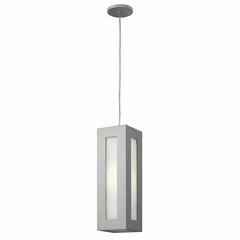 Hinkley Dorian Outdoor Hanging Light - Titanium - 2192TT-LED