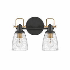 Hinkley Easton Two Light Vanity - Black - 51272BK