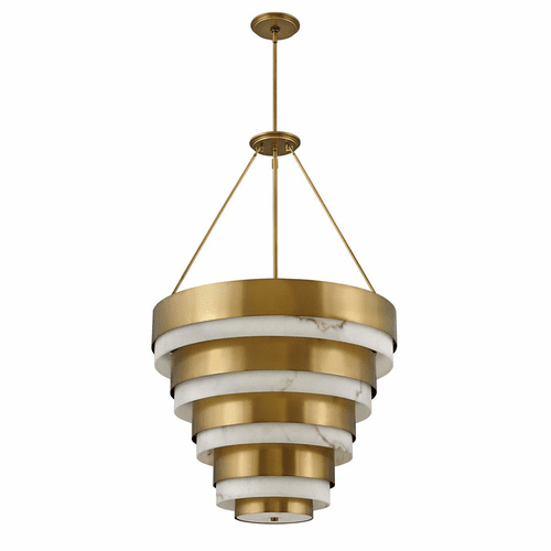 Hinkley Echelon Flush Mount - Heritage Brass - 30188HB