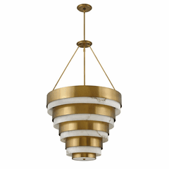 Hinkley Echelon Flush Mount - Heritage Brass - 30188HB