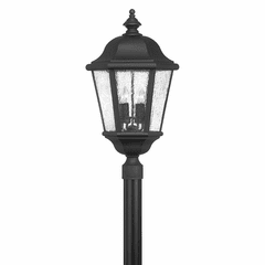 Hinkley Edgewater Outdoor Extra Large Post Mount - Black - 1677BK-LL