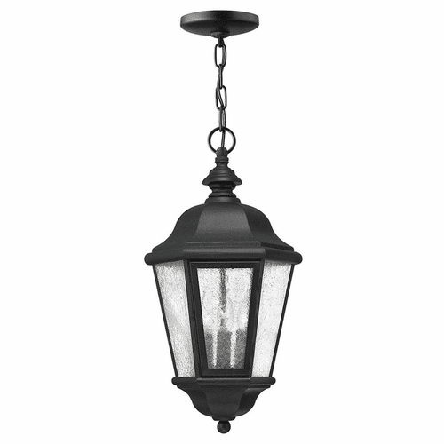 Hinkley Edgewater Outdoor Hanging Light - Black - 1672BK