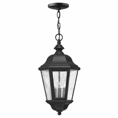 Hinkley Edgewater Outdoor Hanging Light - Black - 1672BK