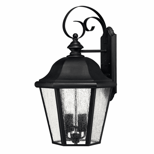 Hinkley Edgewater Outdoor Large Wall Mount - Black - 1675BK