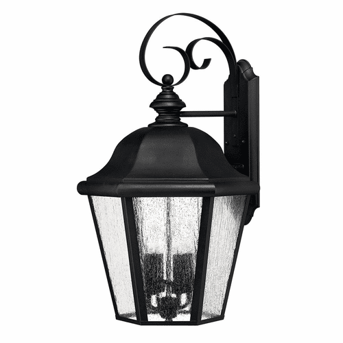 Hinkley Edgewater Outdoor Large Wall Mount - Black - 1675BK-LL