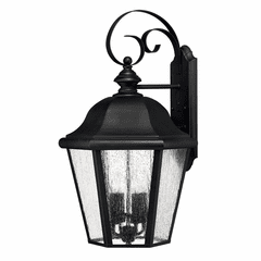 Hinkley Edgewater Outdoor Large Wall Mount - Black - 1675BK-LL Hinkley Edgewater Outdoor Large Wall Mount - Black - 1675BK-LL