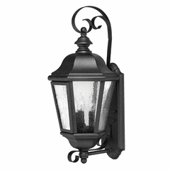 Hinkley Edgewater Outdoor Medium Wall Mount - Black - 1670BK