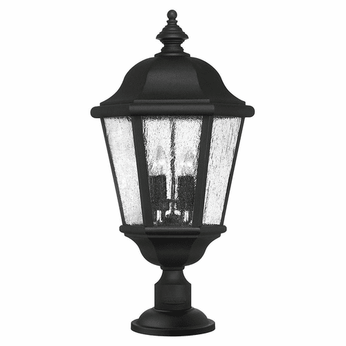 Hinkley Edgewater Outdoor Post Mount - Black - 1677BK-LV
