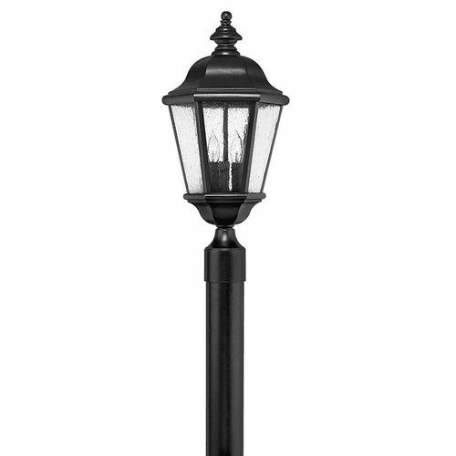 Hinkley Edgewater Outdoor Post Top/ Pier Mount - Black - 1671BK