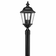 Hinkley Edgewater Outdoor Post Top/ Pier Mount - Black - 1671BK-LL Hinkley Edgewater Outdoor Post Top/ Pier Mount - Black - 1671BK-LL