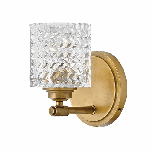 Hinkley Elle Bathroom Wall Sconce - Heritage Brass - 5040HB