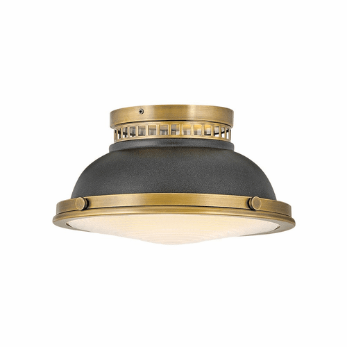 Hinkley Emery Foyer Light - Heritage Brass with Aged Zinc - 4081HB-DZ