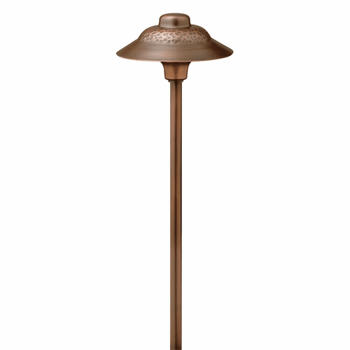 Hinkley Essence LED Hammered Path Light - Olde Copper - 1403OC-LL