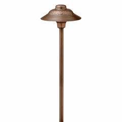 Hinkley Essence LED Hammered Path Light - Olde Copper - 1403OC-LL Hinkley Essence LED Hammered Path Light - Olde Copper - 1403OC-LL