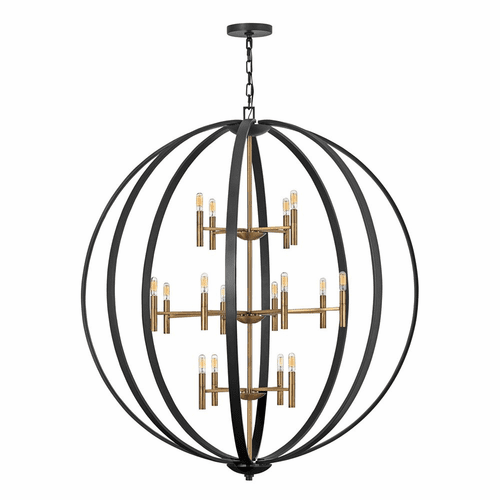 Hinkley Euclid Chandelier - Spanish Bronze - 3465SB