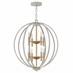 Hinkley Euclid Two Tier Foyer Light - Cement Gray - 3468CG