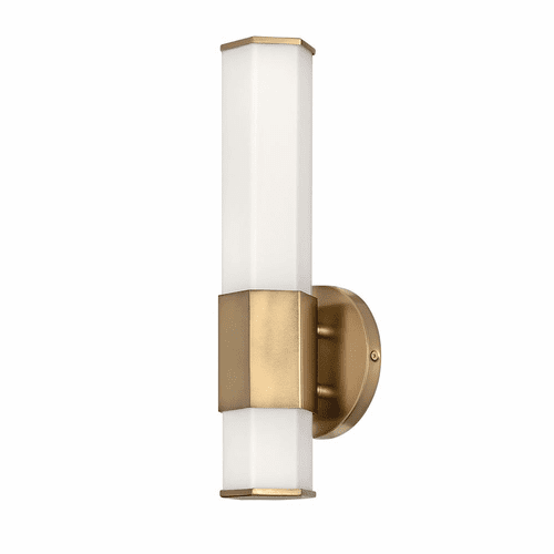 Hinkley Facet Bath Light - Heritage Brass - 51150HB