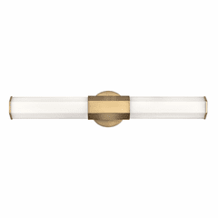 Hinkley Facet Bath Light - Heritage Brass - 51152HB