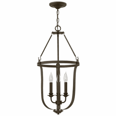 Hinkley Fenmore Single Tier Foyer Light - Textured Bronze - 4943TZ
