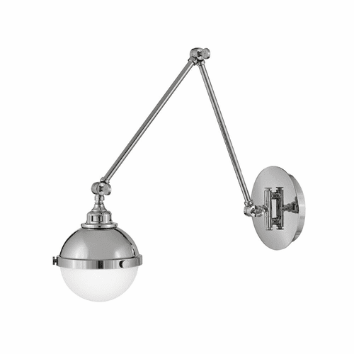Hinkley Fletcher 1-LT Medium Wall Sconce - Polished Nickel - 4832PN
