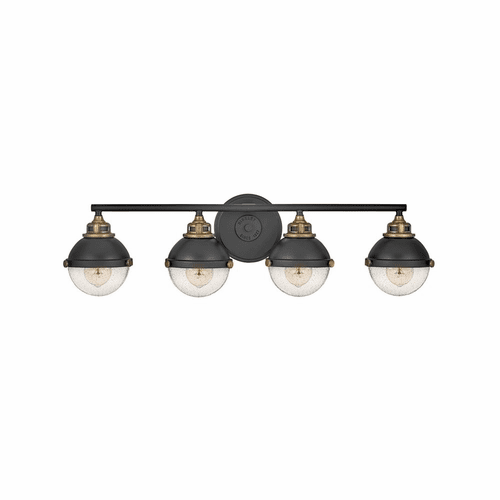Hinkley Fletcher Bath Vanity Light - Black - 5174BK