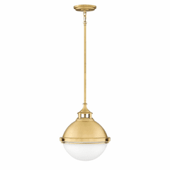 Hinkley Fletcher Pendant - Satin Brass - 4834SA
