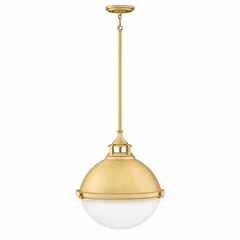Hinkley Fletcher Pendant - Satin Brass - 4835SA