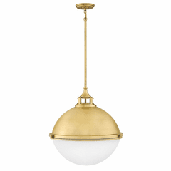 Hinkley Fletcher Pendant - Satin Brass - 4836SA
