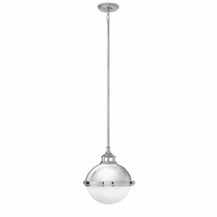 Hinkley Fletcher Stem Hung Pendant - Polished Nickel - 4834PN