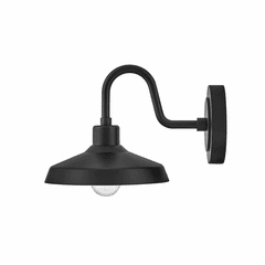 Hinkley Forge Small Outdoor Wall Mount Lantern - Black - 12076BK Hinkley Forge Small Outdoor Wall Mount Lantern - Black - 12076BK