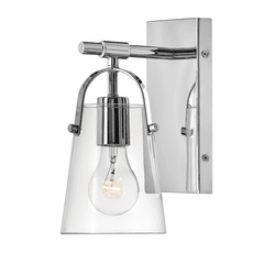 Hinkley Foster Bathroom Wall Sconce - Chrome - 5130CM