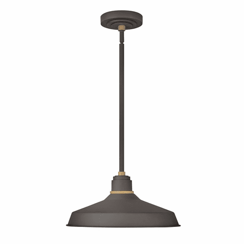 Hinkley Foundry Classic Outdoor Hanging Light - Museum Bronze - 10483MR