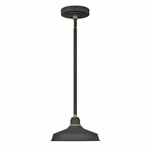 Hinkley Foundry Classic Outdoor Hanging Light - Textured Black - 10281TK