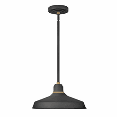 Hinkley Foundry Classic Outdoor Hanging Light - Textured Black - 10483TK Hinkley Foundry Classic Outdoor Hanging Light - Textured Black - 10483TK