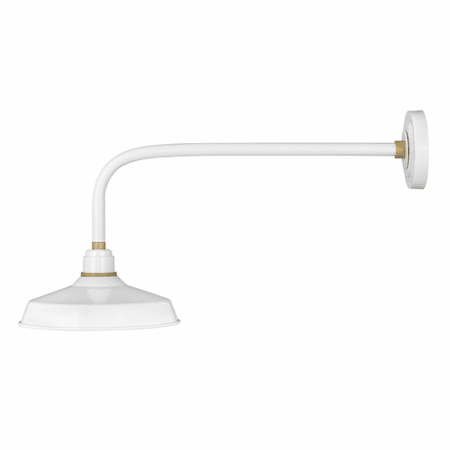 Hinkley Foundry Classic Outdoor Wall Mount - Gloss White - 10322GW