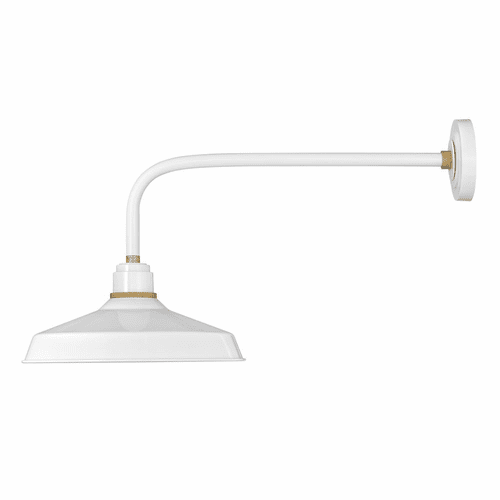 Hinkley Foundry Classic Outdoor Wall Mount - Gloss White - 10423GW