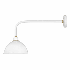 Hinkley Foundry Dome Outdoor Light - Gloss White - 10524GW