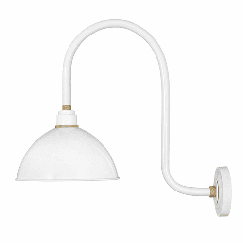 Hinkley Foundry Dome Outdoor Light - Gloss White - 10574GW