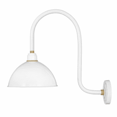 Hinkley Foundry Dome Outdoor Light - Gloss White - 10574GW Hinkley Foundry Dome Outdoor Light - Gloss White - 10574GW