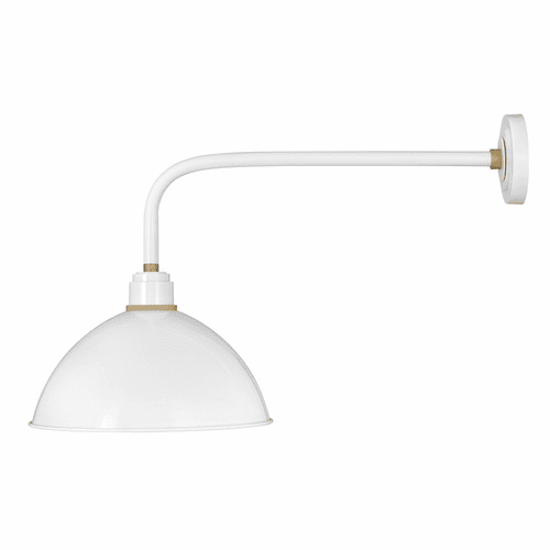 Hinkley Foundry Dome Outdoor Light - Gloss White - 10625GW