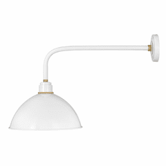 Hinkley Foundry Dome Outdoor Light - Gloss White - 10625GW